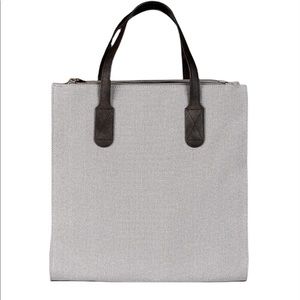 Erin Condren Canvas Tote Bag Gray